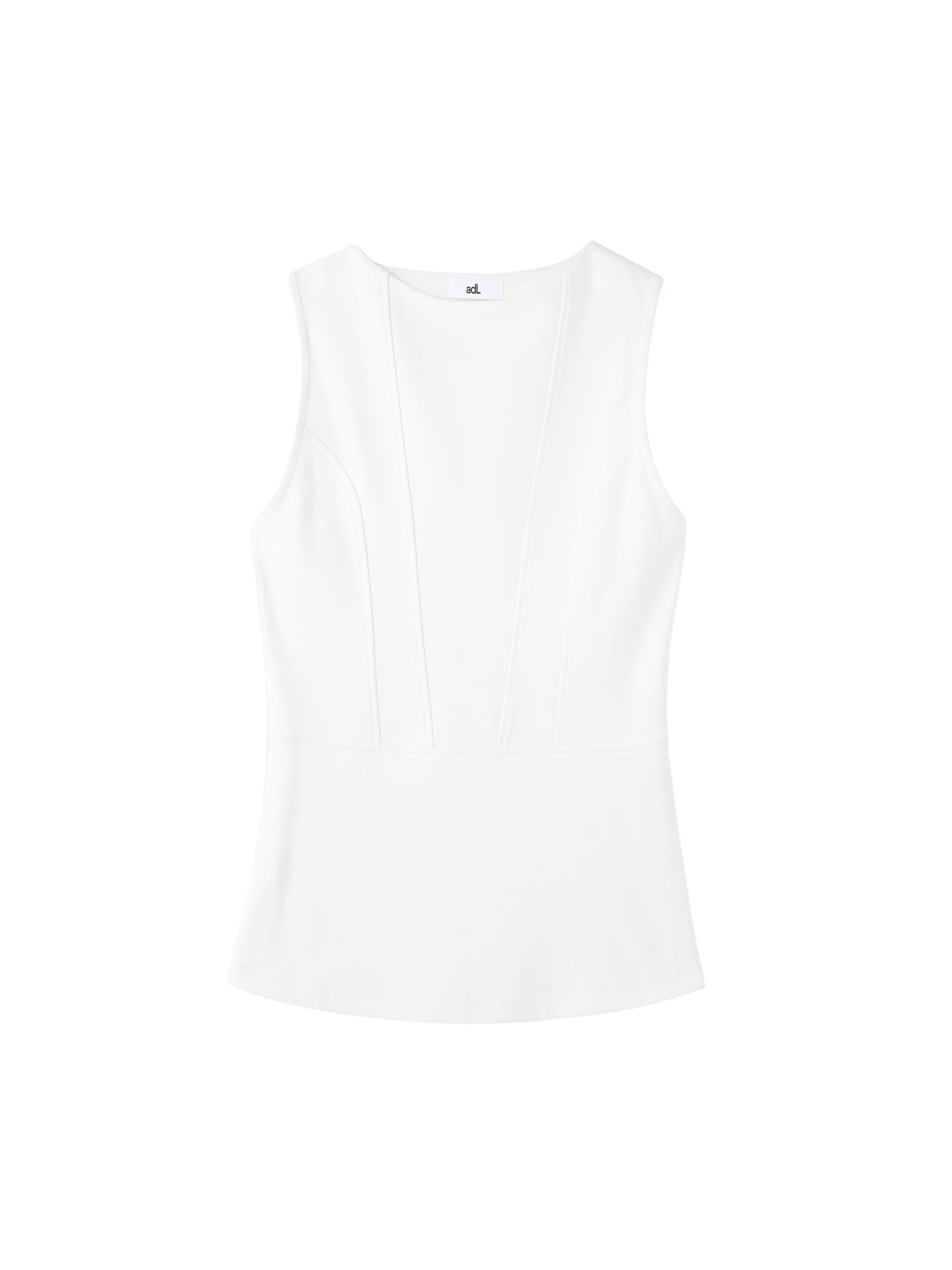 adl Blouse in Beige: voorkant