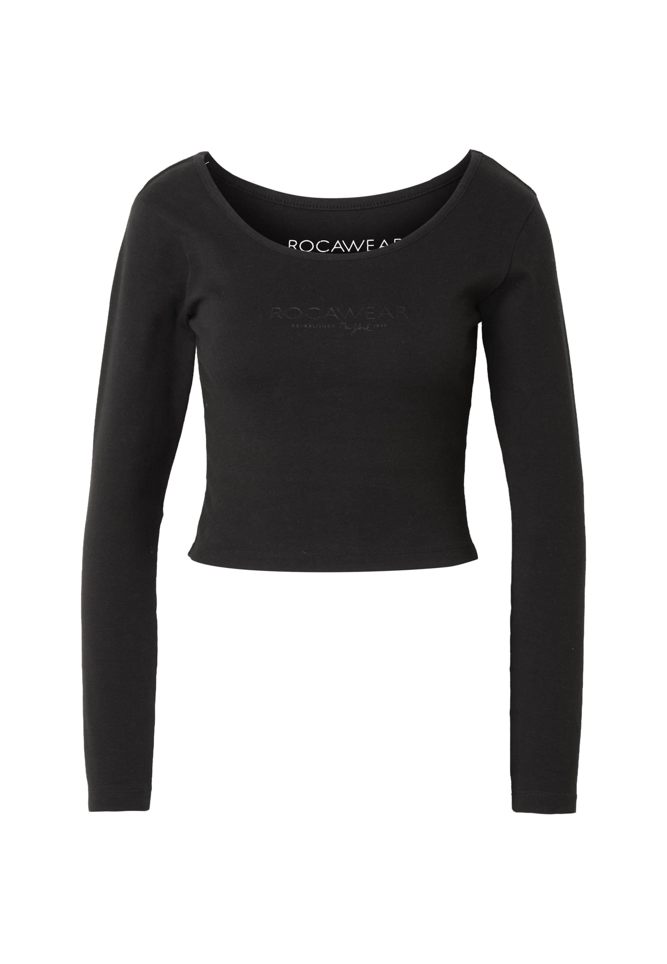 ROCAWEAR Shirt 'Jette' in Black: front