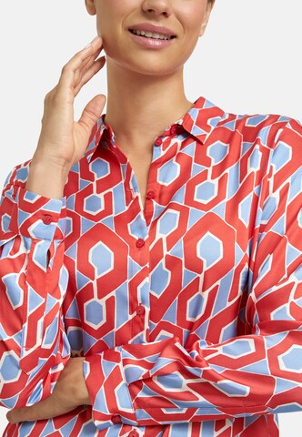Milano Italy Blouse in Red