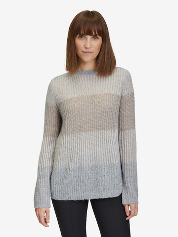 Pull-over Betty Barclay en gris : devant