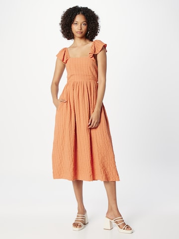Compania Fantastica Φόρεμα σε πορτοκαλί: μπροστά