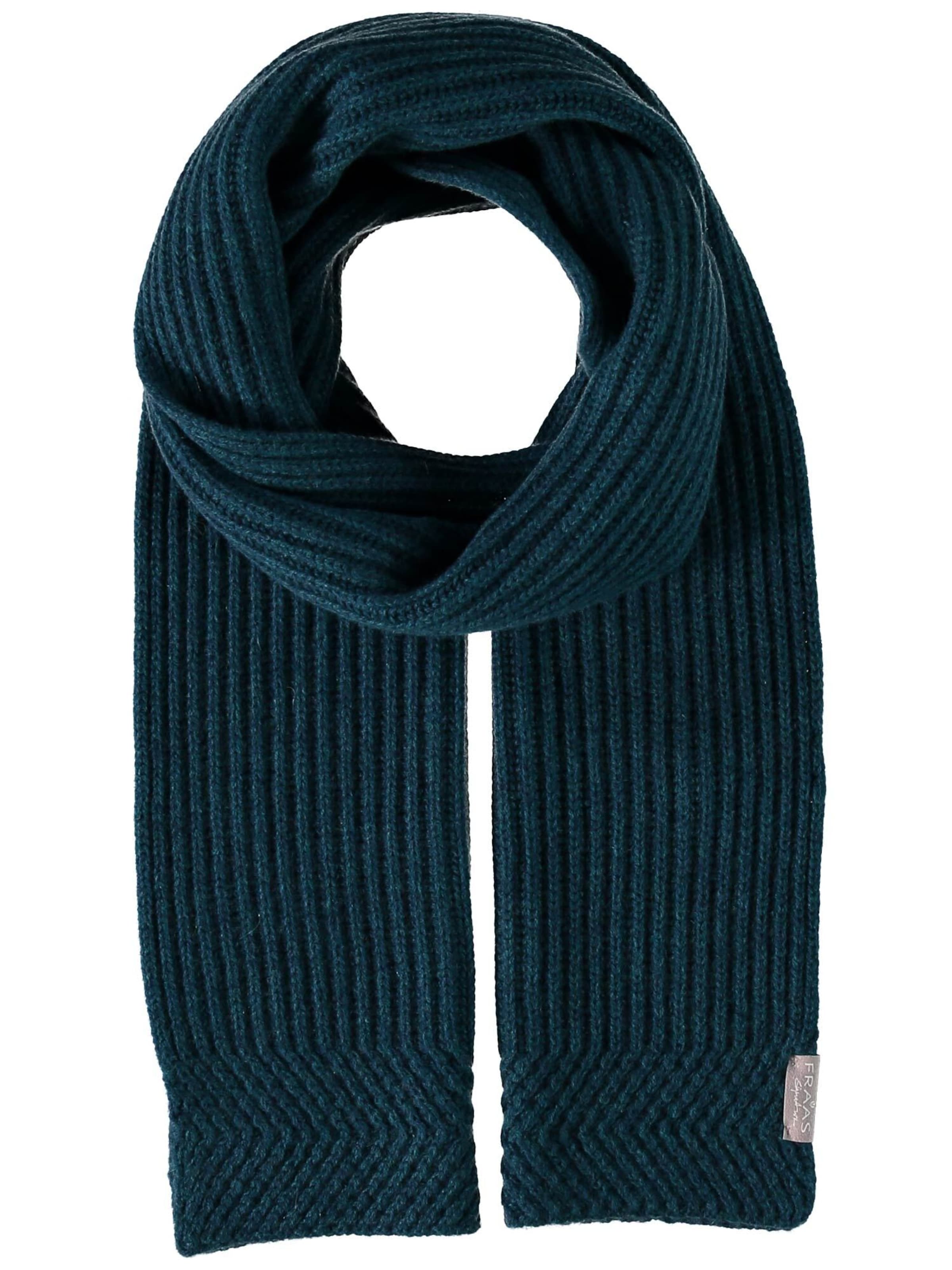 FRAAS Schal in Blau: Vorderseite