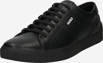 HUGO Sneakers in Black: front
