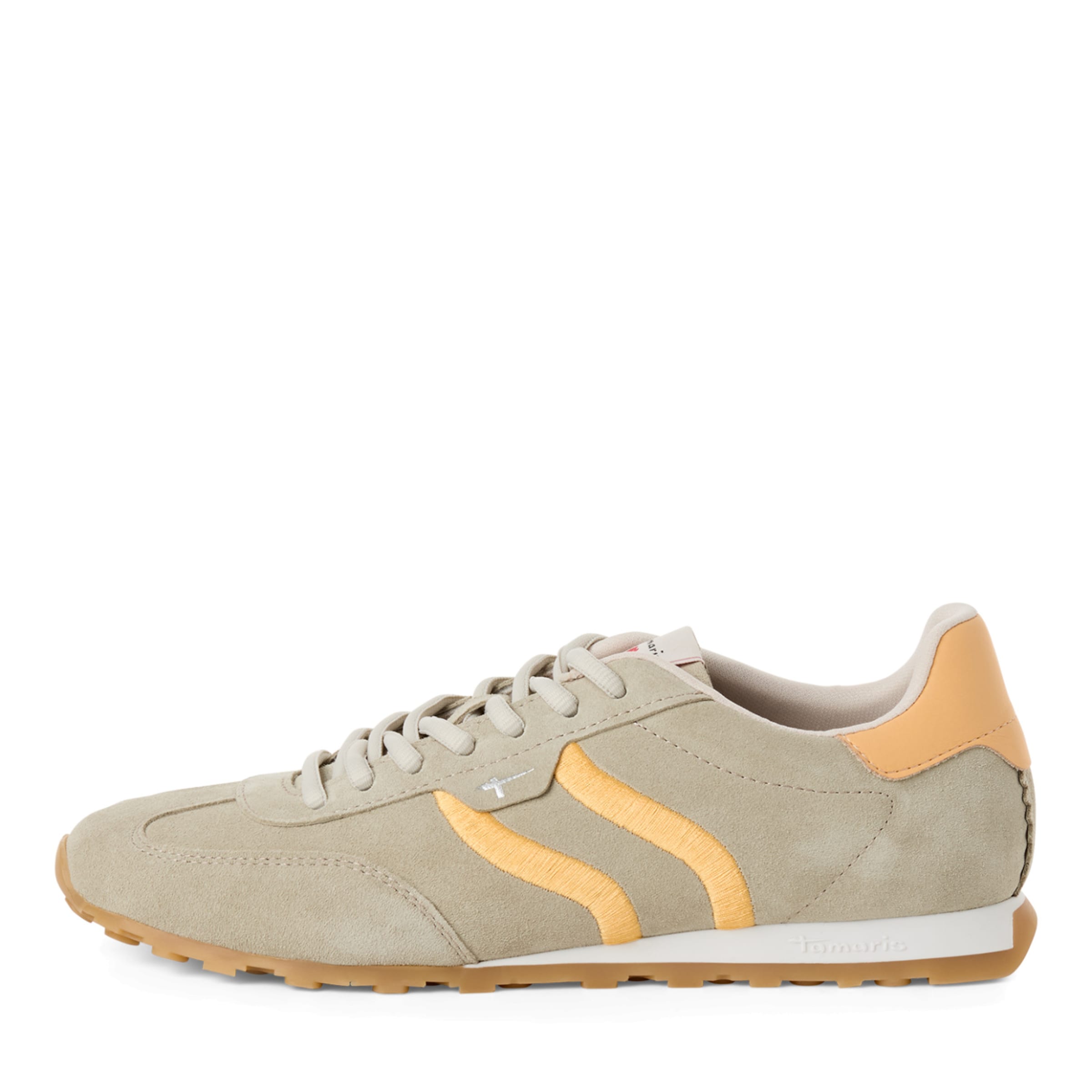 Tamaris Sneakers laag in Beige