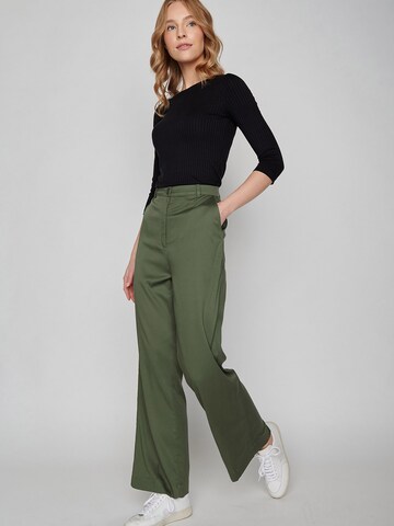 GREENBOMB Loosefit Broek in Groen