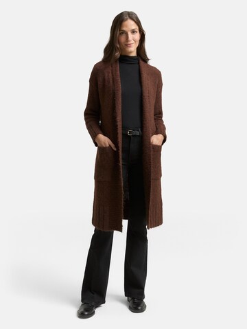 TOM TAILOR Knit Cardigan in Brown