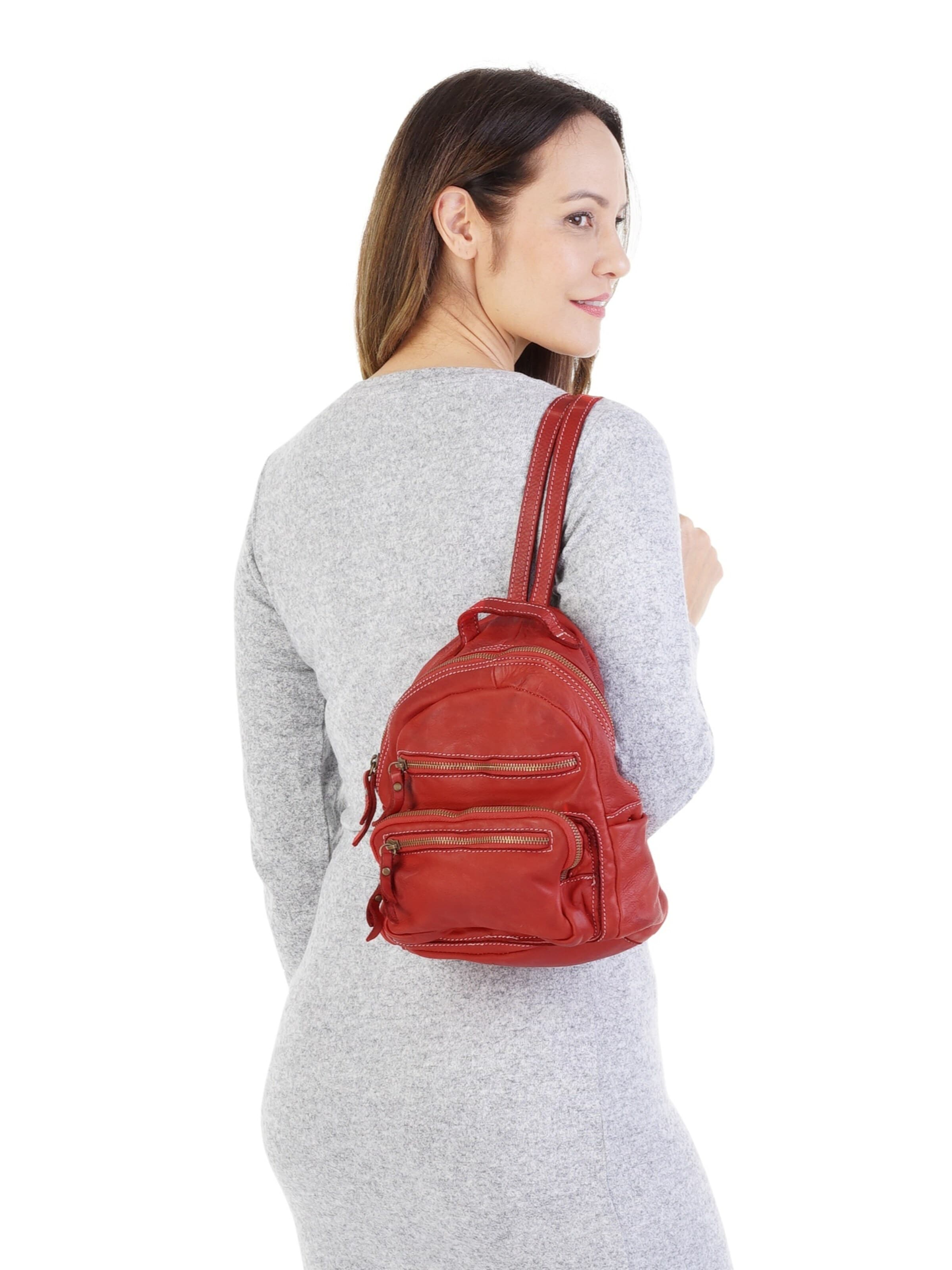 Cluty - Mochila en rojo