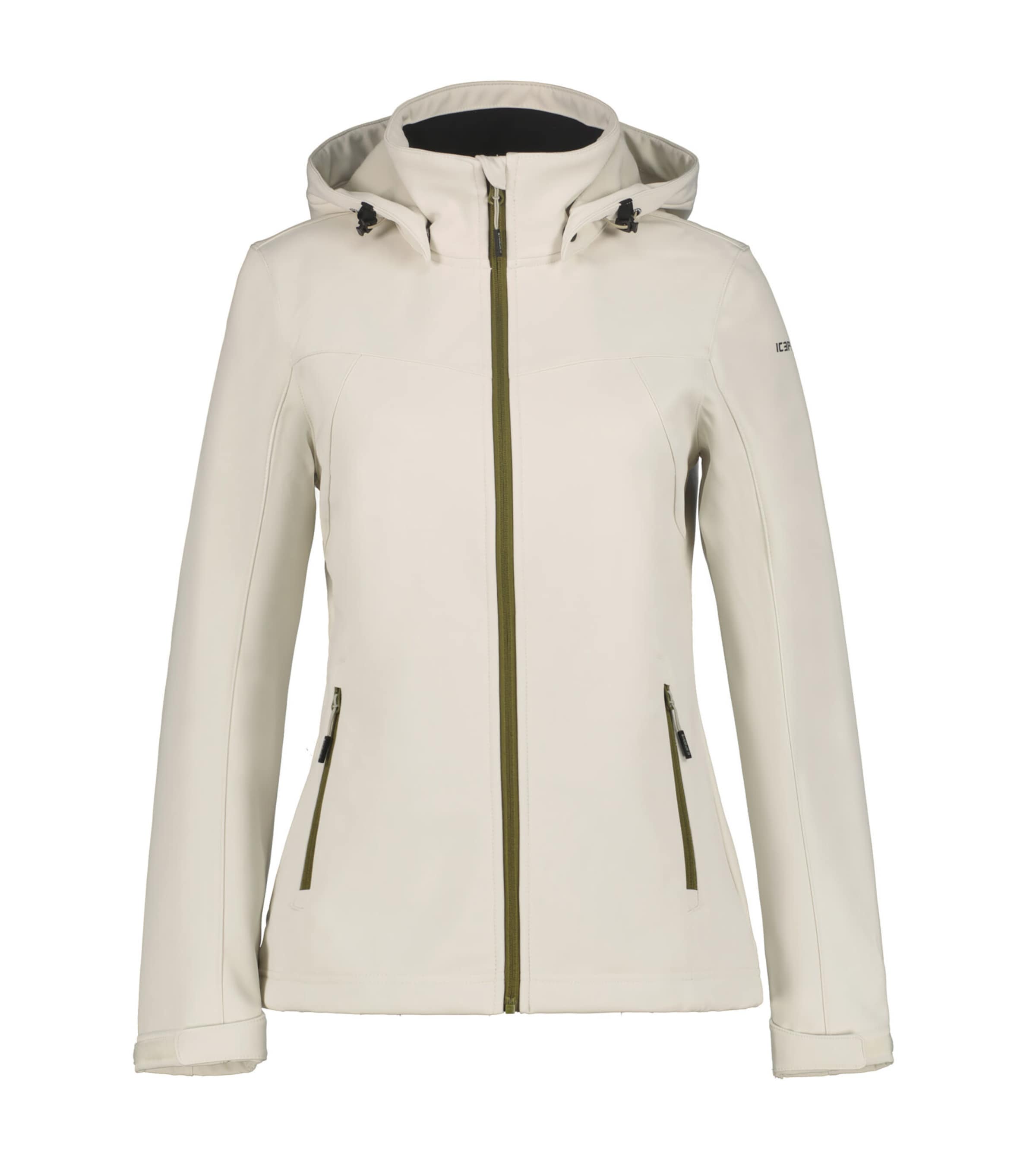 ICEPEAK Куртка в спортивном стиле 'Brenham' в Белый: спереди