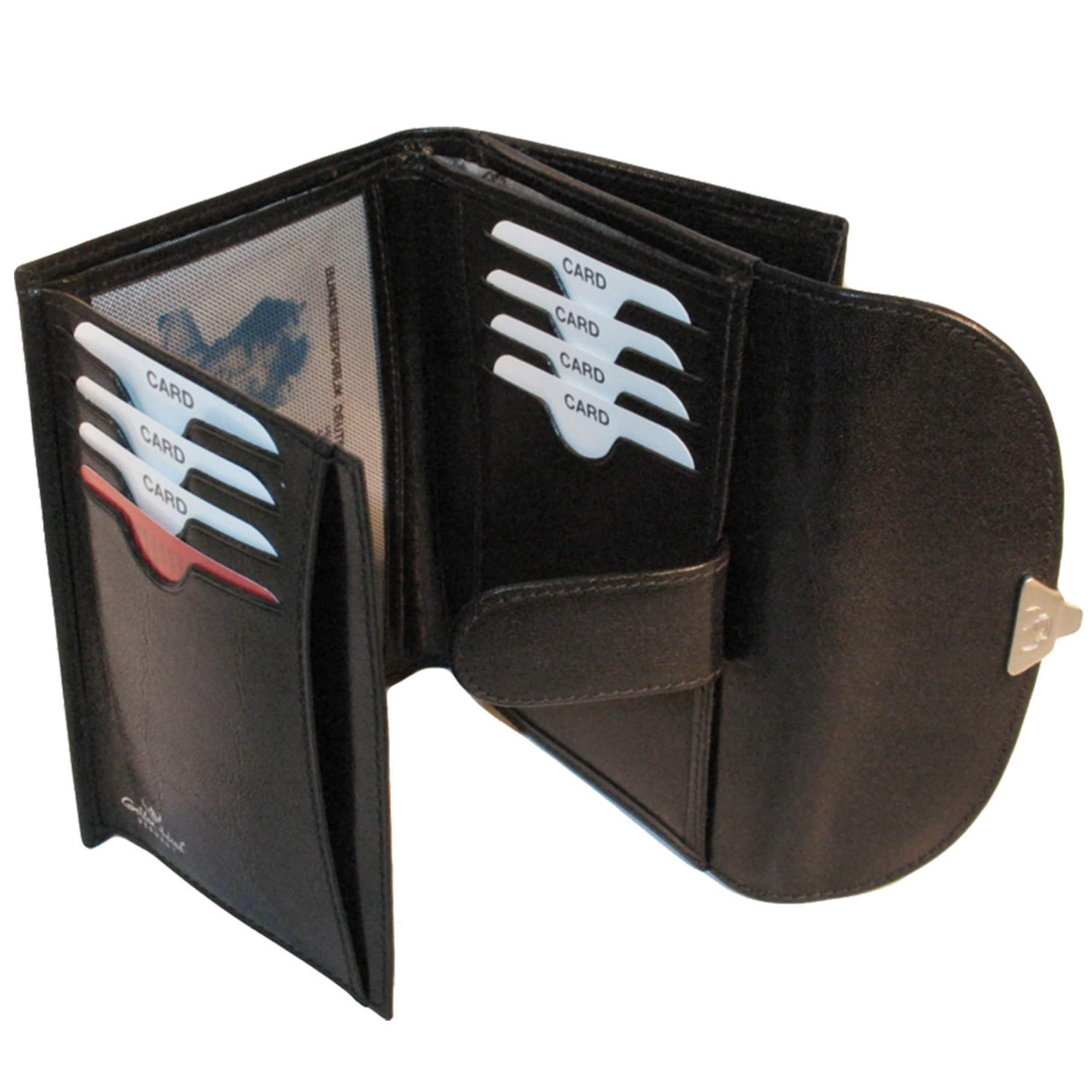 Porte-monnaies GOLDEN HEAD en noir