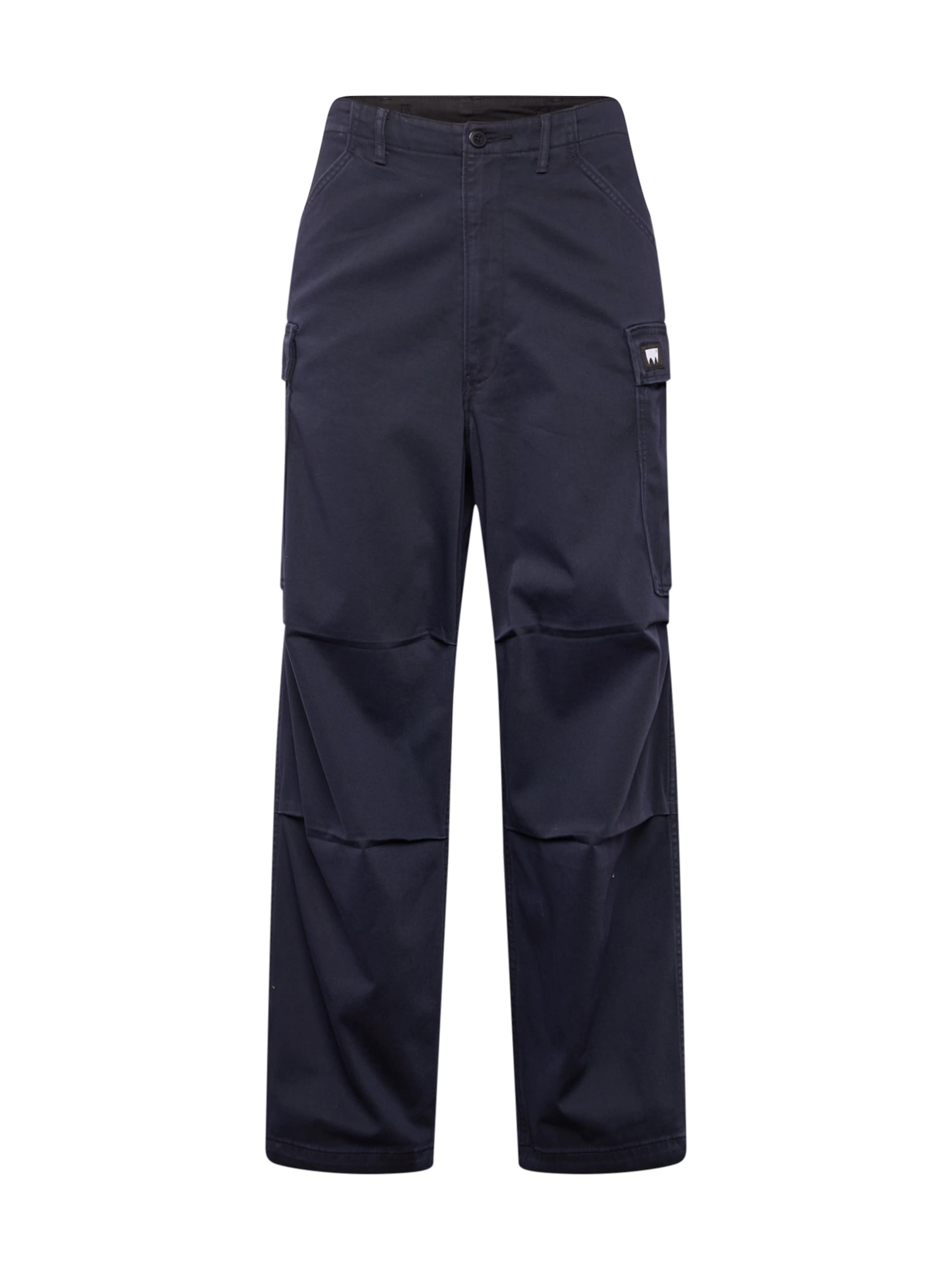 Levi's Skateboarding Loosefit Τζιν cargo σε μαύρο: μπροστά