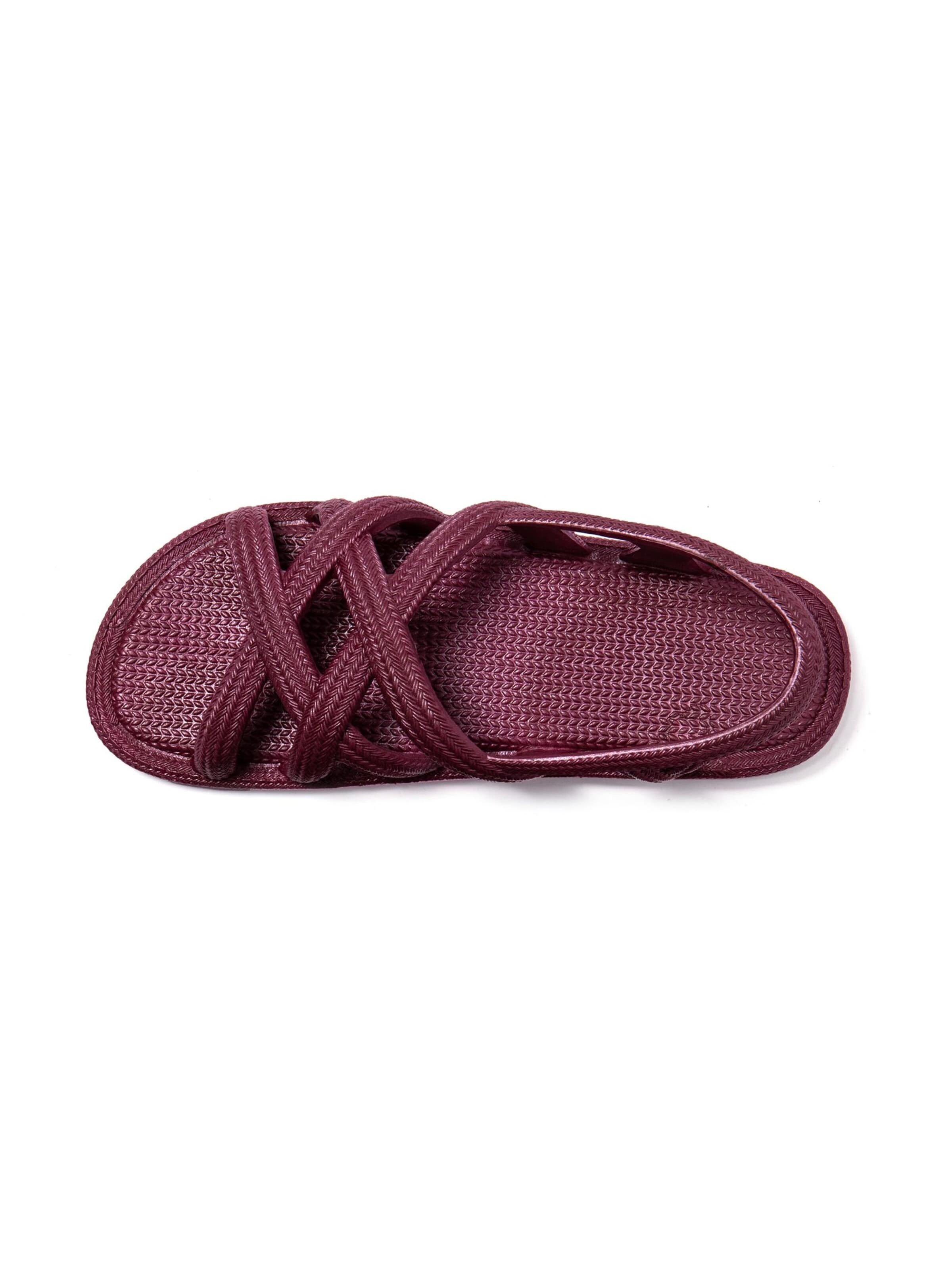 Sandales 'Ankara' Brasileras en rouge