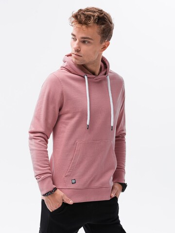 Ombre Sweatshirt 'B1147' in Pink: front