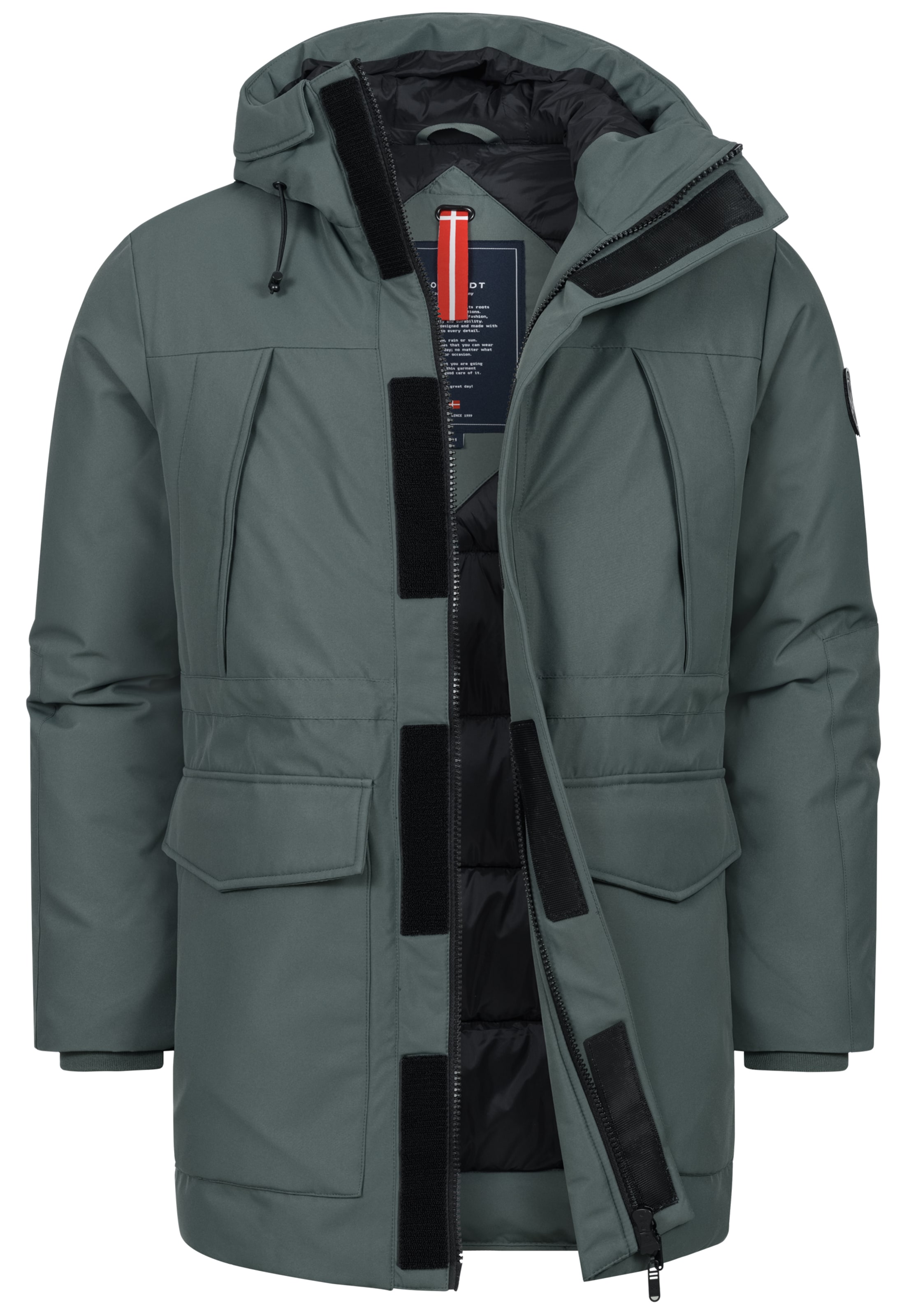 Kronstadt Winter jacket 'Sutton' in Green: front