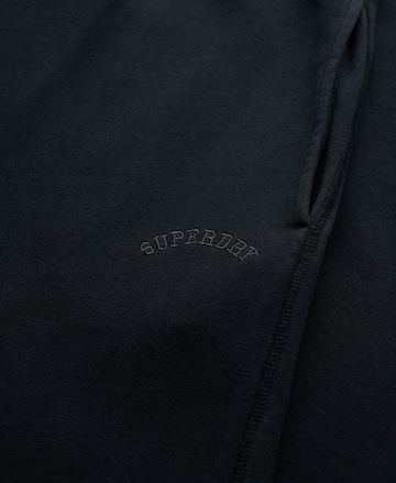 Wide Leg Pantalon 'Athletic Essentials' Superdry en bleu