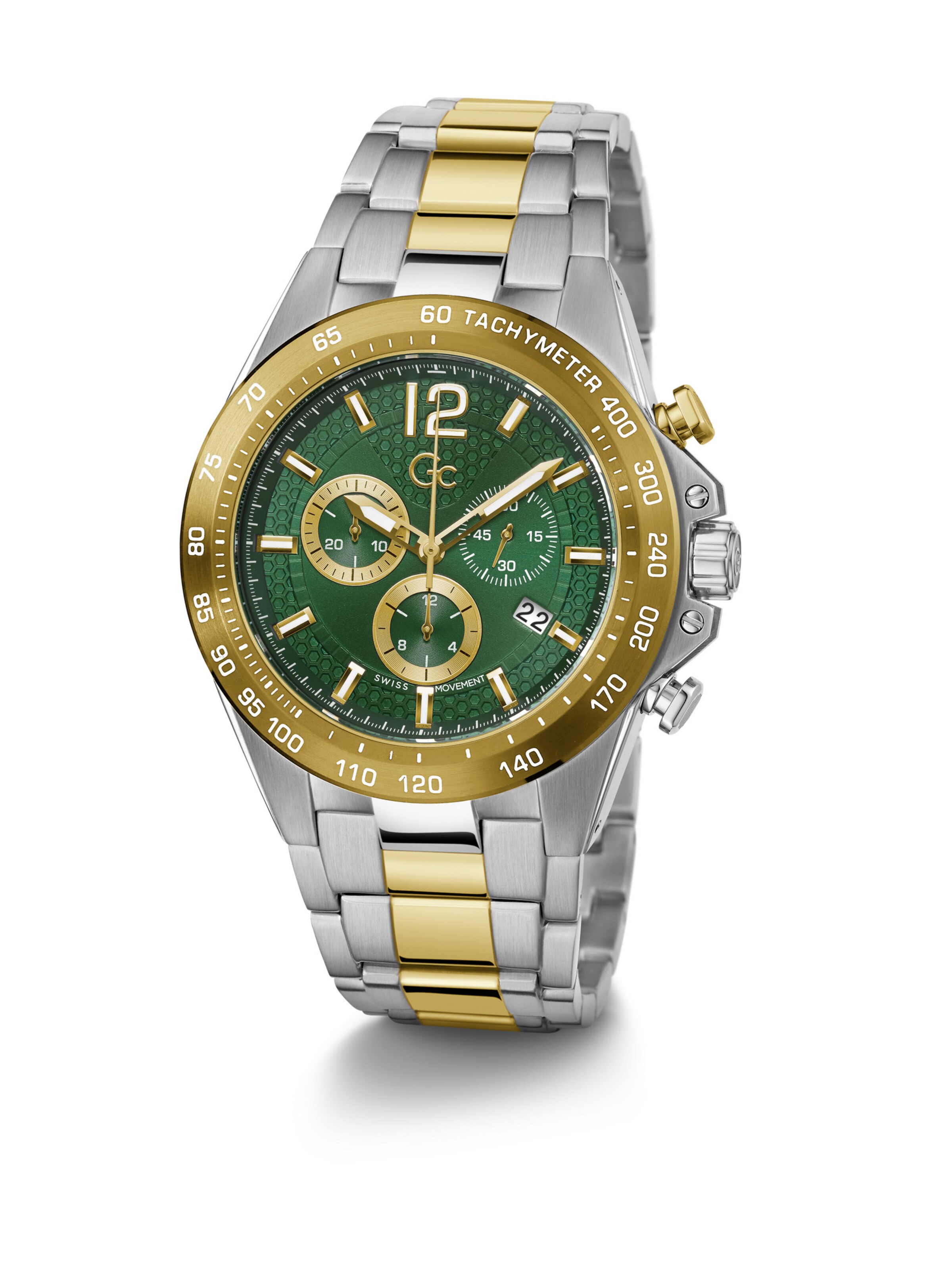 Gc Analoog horloge 'Audacious' in Groen