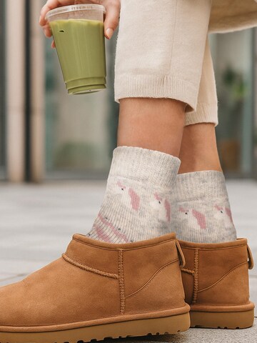 HomeOfSocks Socks 'HOS8016' in Beige