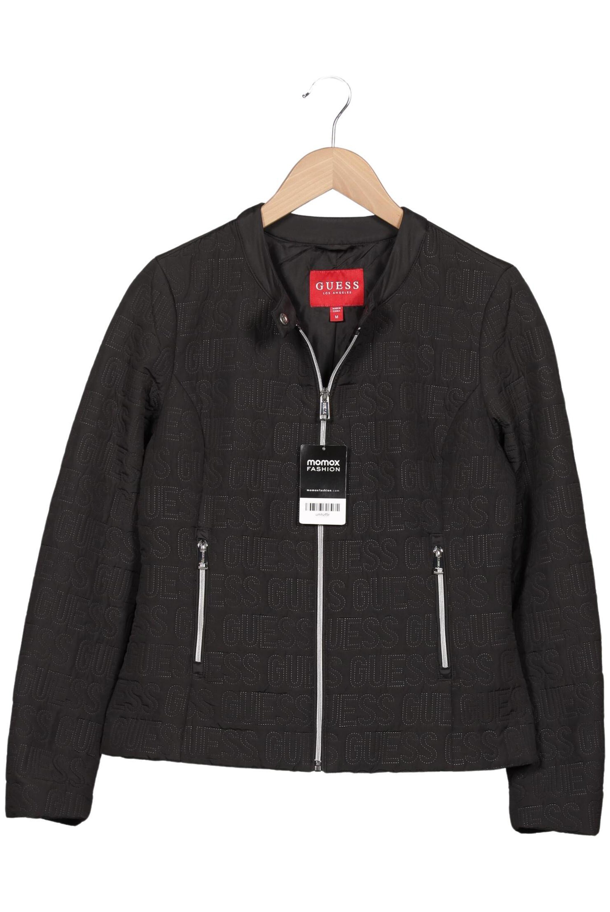 GUESS Jacke M in Schwarz: Vorderseite