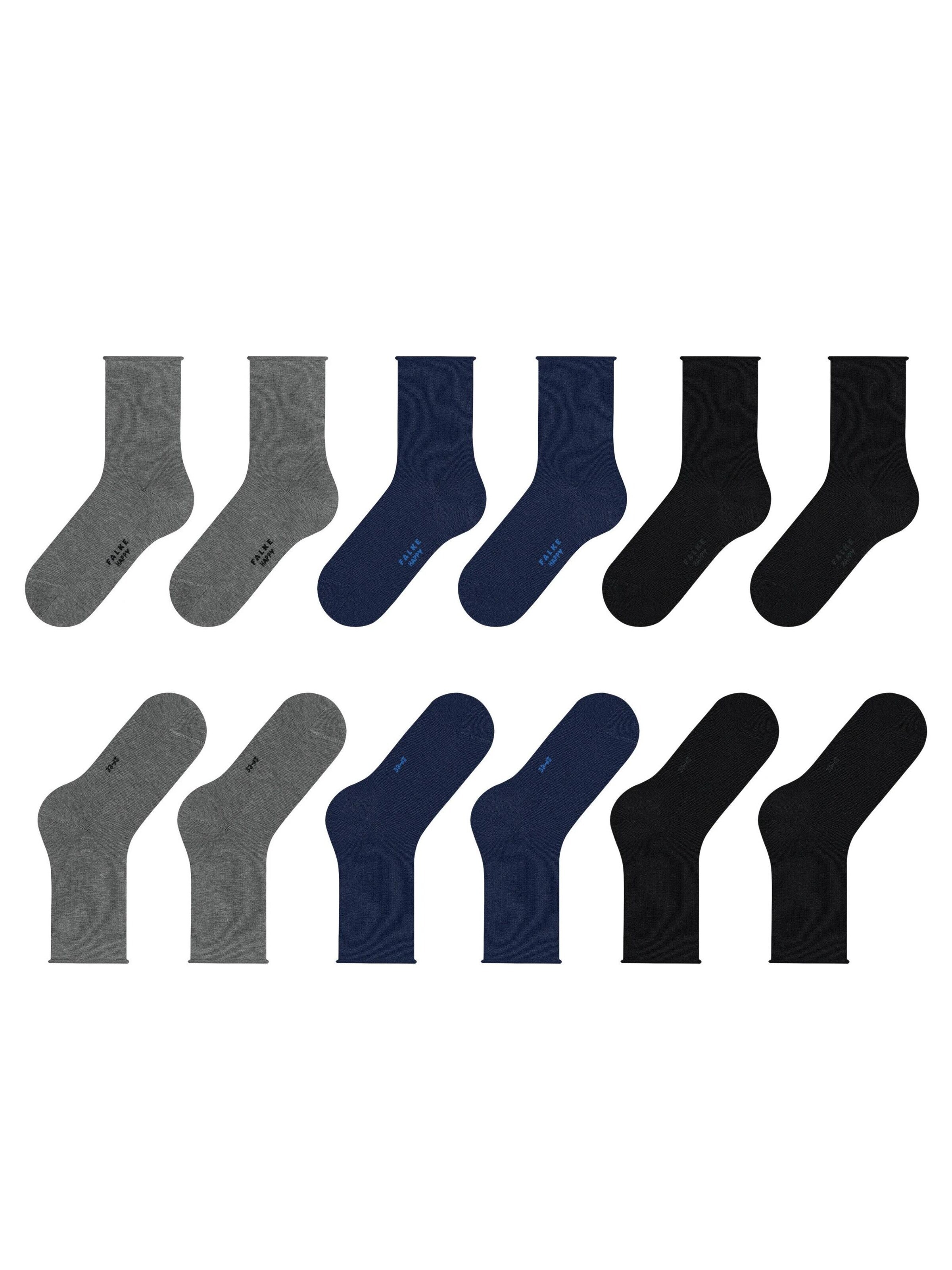 FALKE Socks 'Happy 6-Pack' in Mixed colors