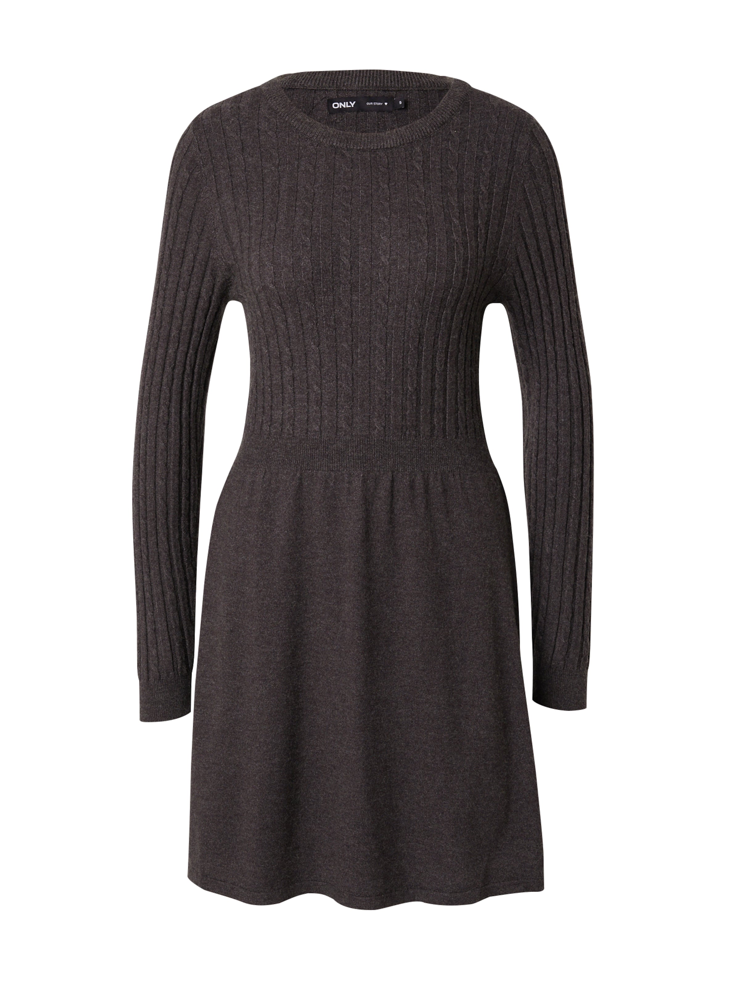 ONLY Knit dress 'ONLFia' in Grey: front