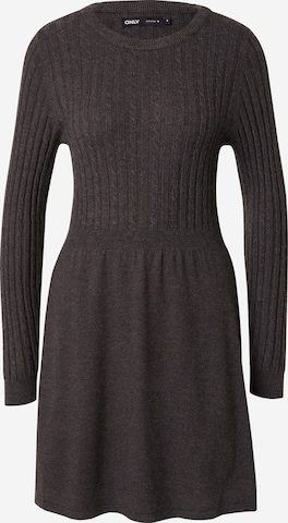 Abito in maglia 'ONLFia' di ONLY in grigio: frontale