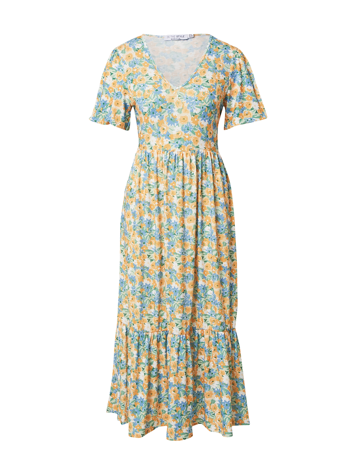 Taglie comode Abbigliamento In The Style Abito estivo in Blu Taglie comode Abbigliamento In The Style Abito estivo in Blu