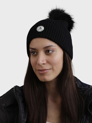 CASH-MERE.CH Beanie in Black