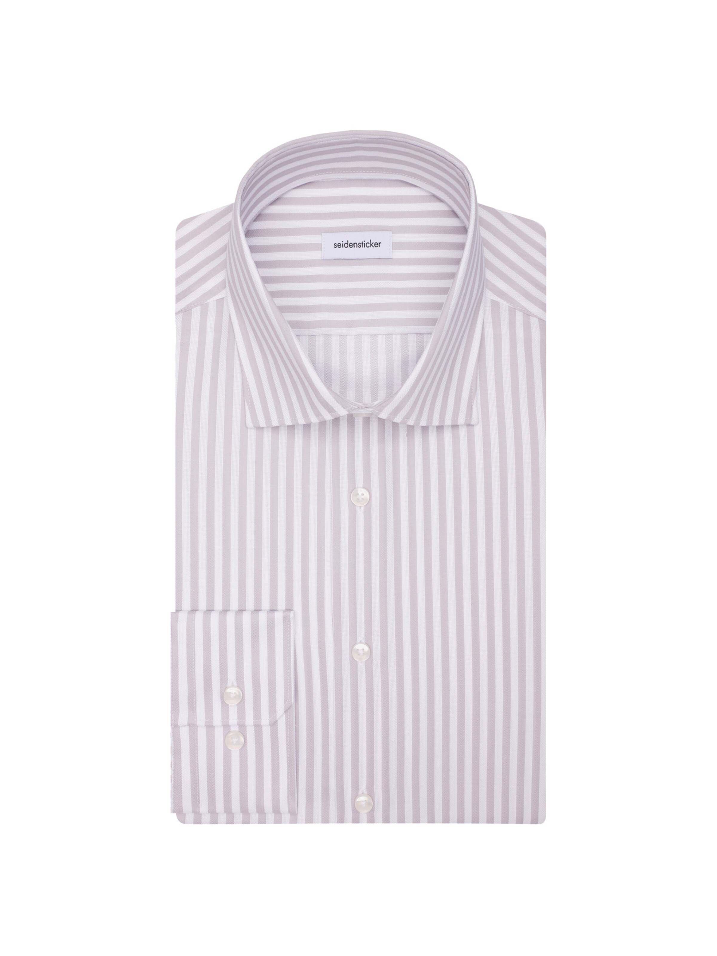 SEIDENSTICKER Slim fit Overhemd 'Smart Classics' in Grijs