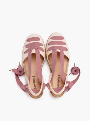 Sandales Pisamonas en rose