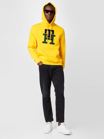 TOMMY HILFIGER Sweatshirt in Gelb