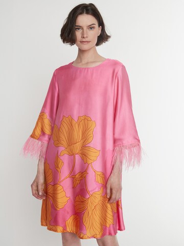 Ana Alcazar Dress ' Pasoly ' in Pink: front
