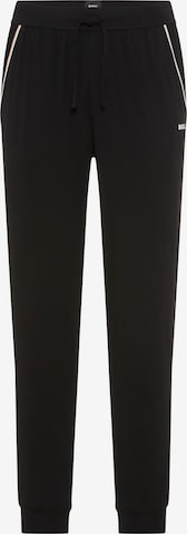 BOSS Pajama Pants in Black: front