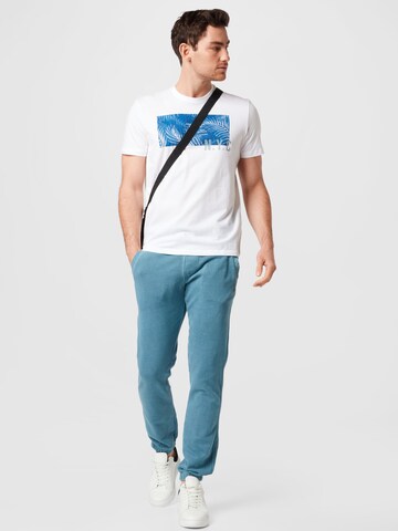 BLEND Tapered Broek in Blauw