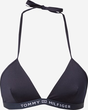 Hauts de bikini Tommy Hilfiger Underwear en bleu : devant