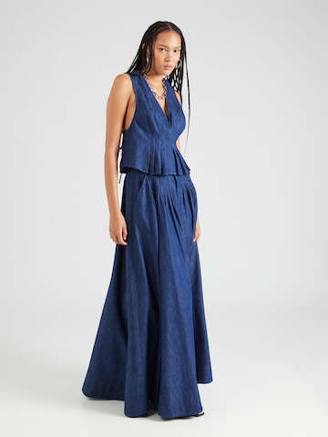 Free People Suit in Blue: front