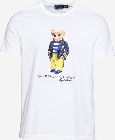 POLO RALPH LAUREN Tričko - modrá / námořnická modř / žlutá / červená / bílá, Produkt