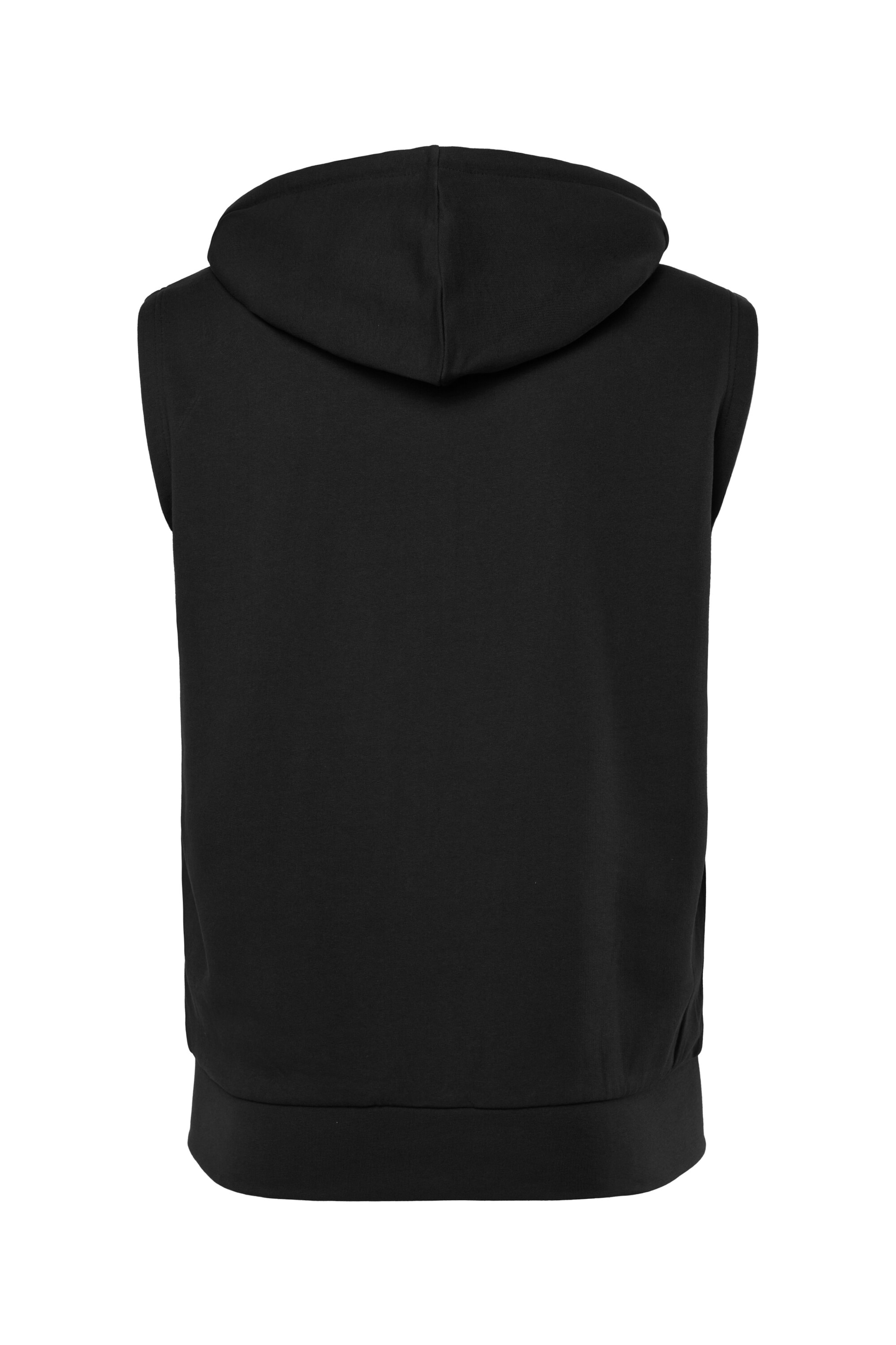 Men Plus Sweat jacket in Black