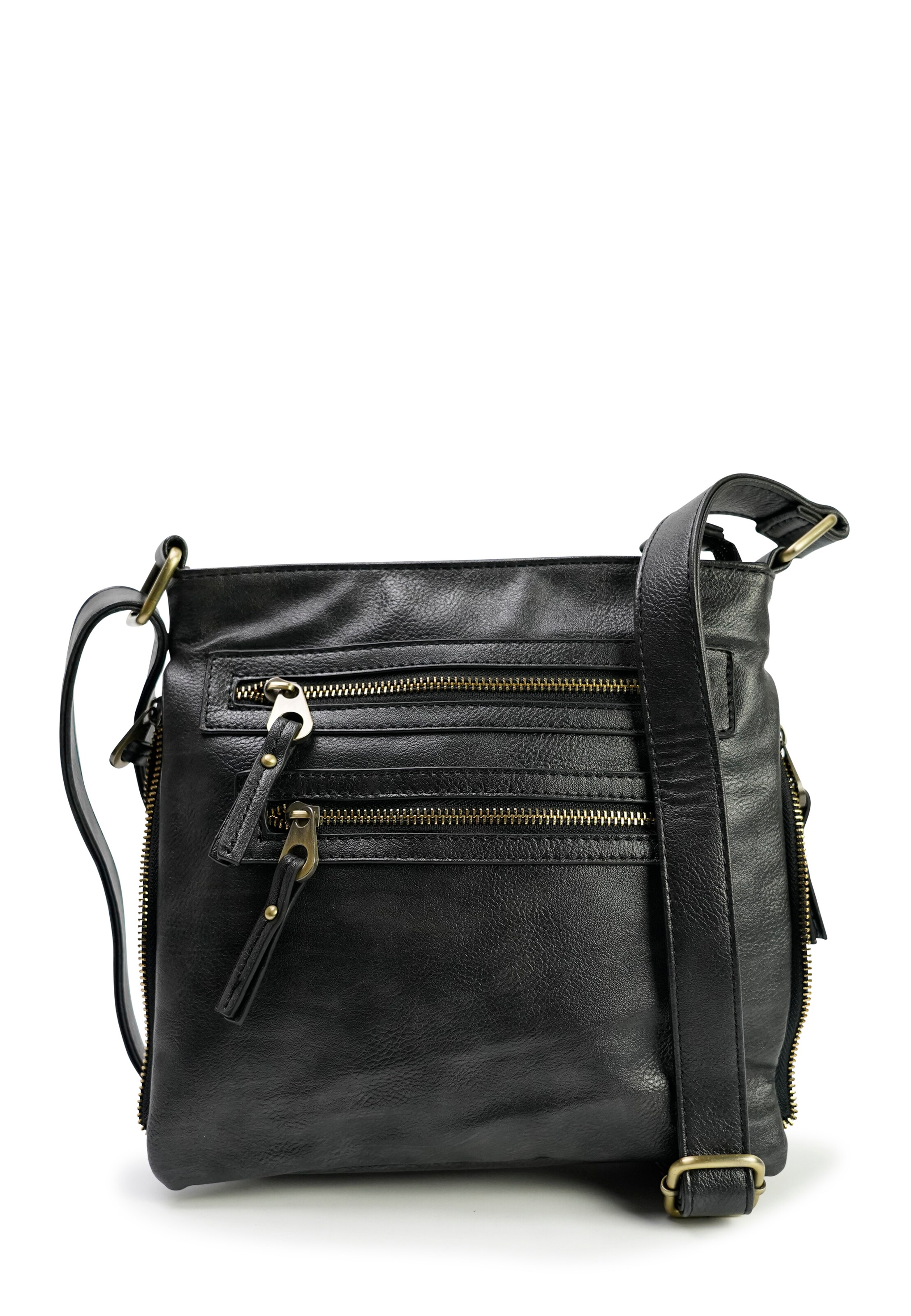 HARPA Schoudertas 'Loxley' in Zwart: voorkant