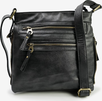 Emma & Kelly Shoulder Bag 'LOXLEY' in Black: front