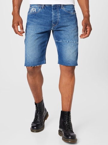 Pepe Jeans تقليدي جينز 'Callen' بلون أزرق: الأمام