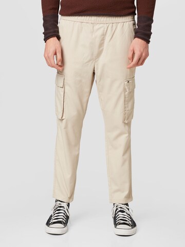 Effilé Pantalon cargo 'ROD' Only & Sons en gris : devant