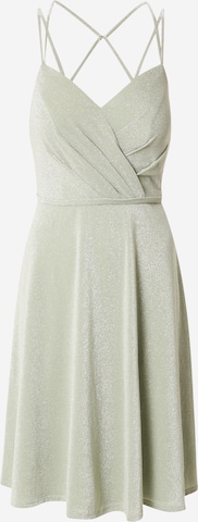STAR NIGHT Cocktail Dress in Green: front