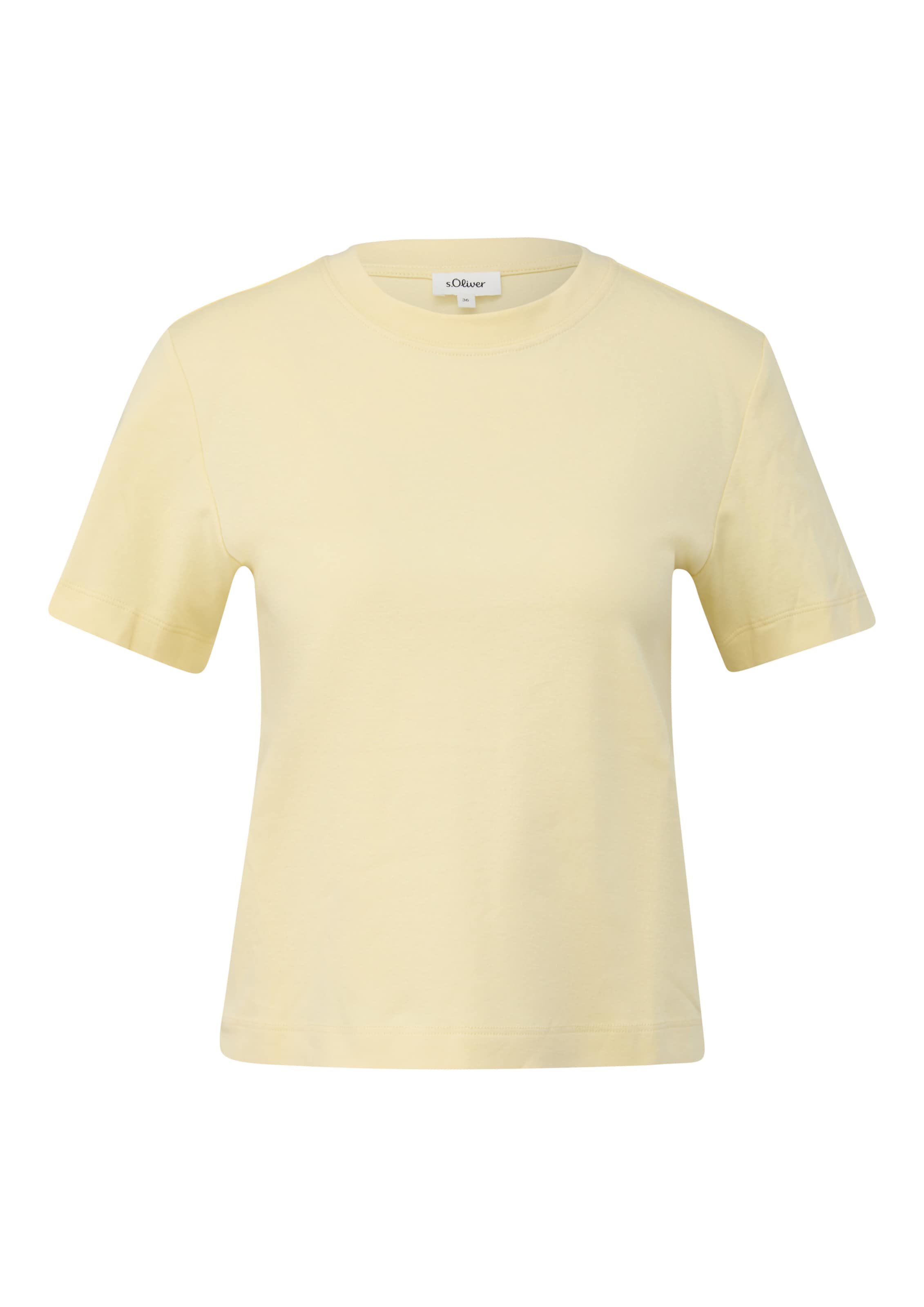 s.Oliver Koszulka w kolorze żółty: przód