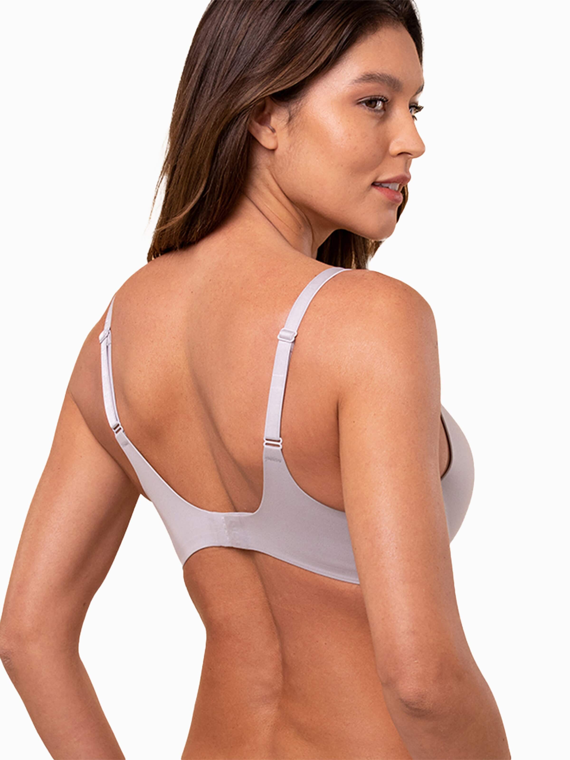 Royal Lounge Intimates T-Shirt BH 'Royal Fit'‌‌‌ in Grau