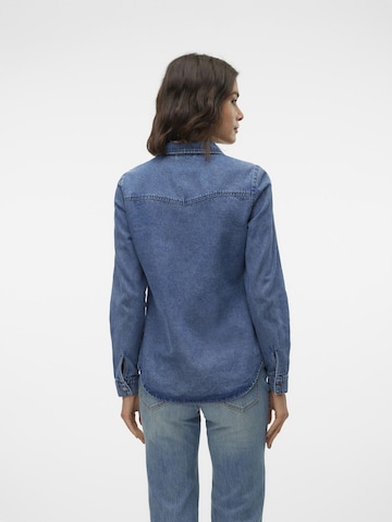 VERO MODA Bluse 'VMJennie' in Blau