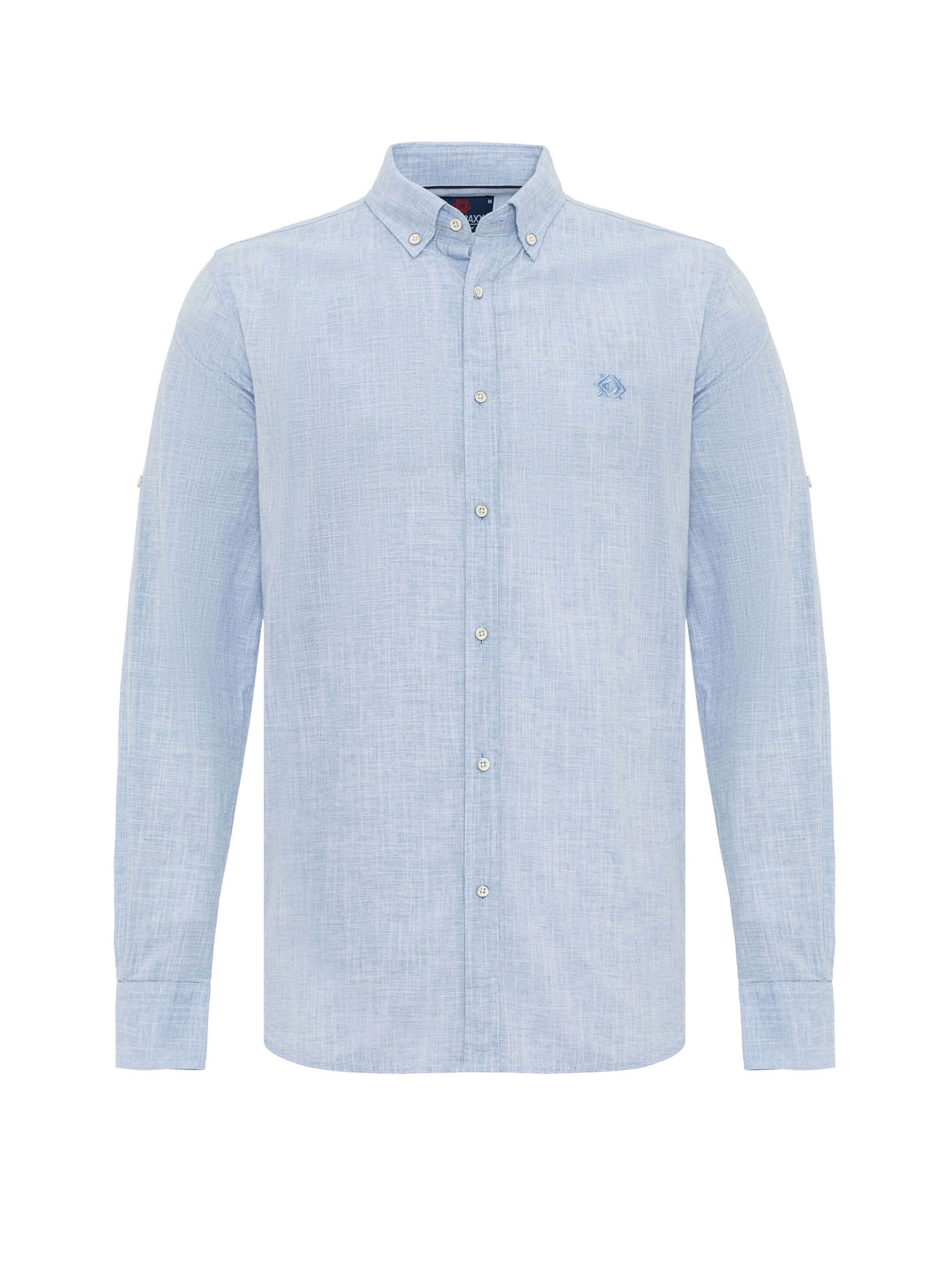Coupe slim Chemise 'CH199' CIPO & BAXX en bleu