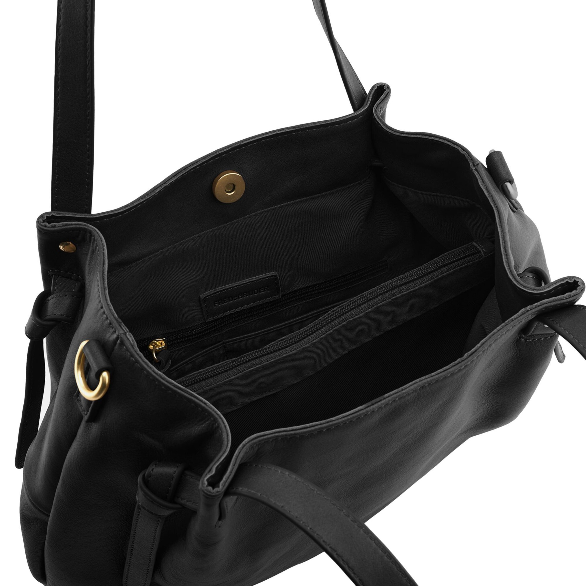 Borsa a spalla 'Just Easy' di FREDsBRUDER in nero
