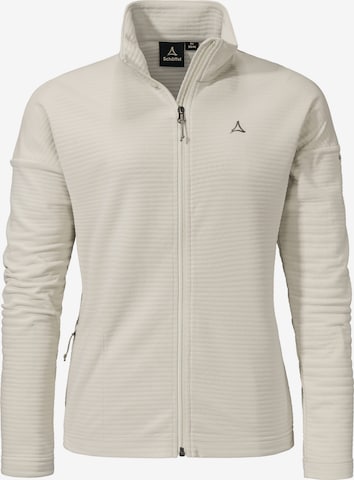 Veste en polaire fonctionnelle ' Hiking CIRC Fleece Jk Style Smue WMS ' Schöffel en beige : devant