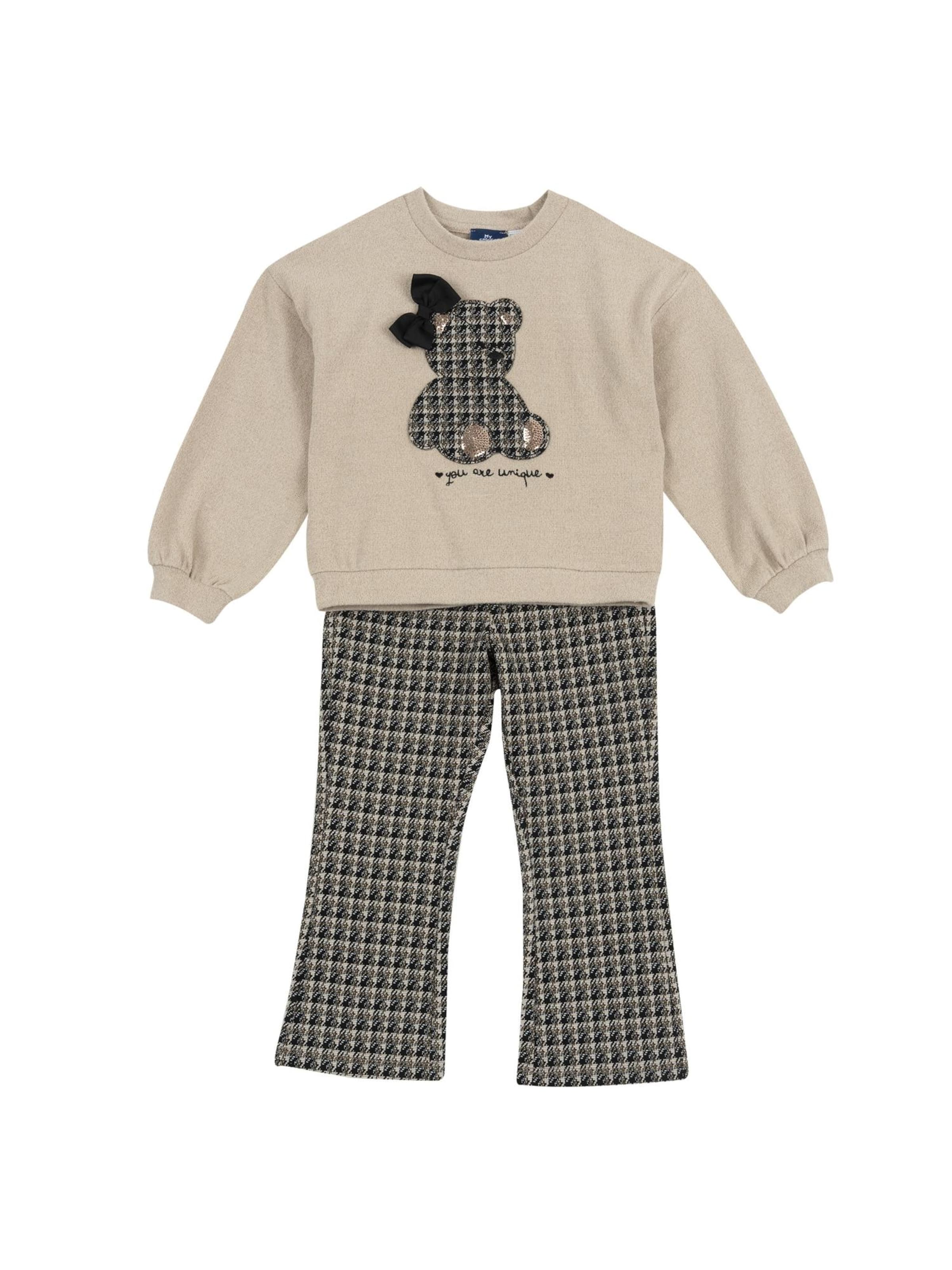 Chicco - Conjunto en beige: frente