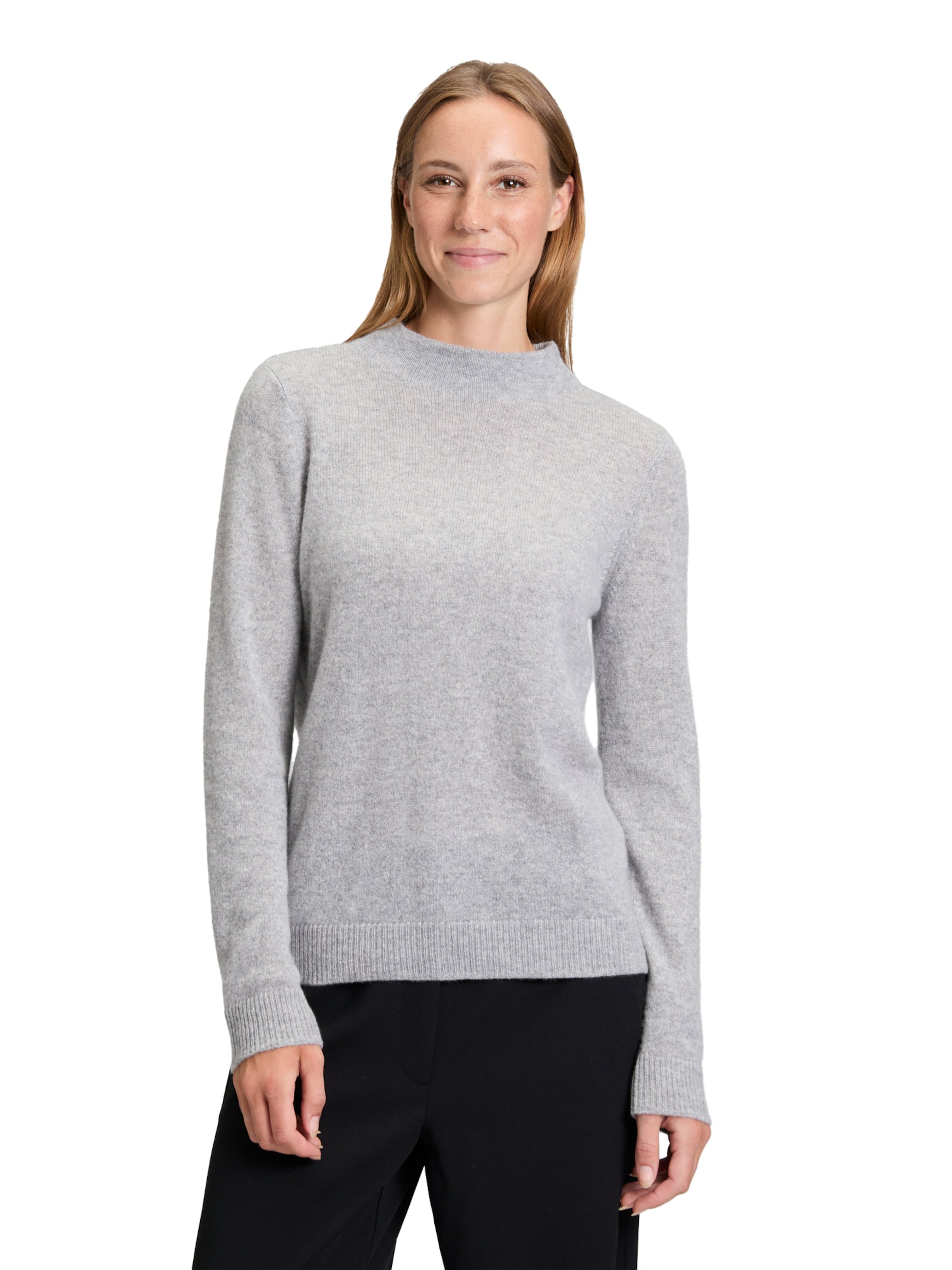 Pull-over Betty Barclay en gris : devant