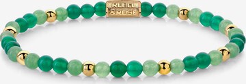 Rebel & Rose Bracelet in Green: front